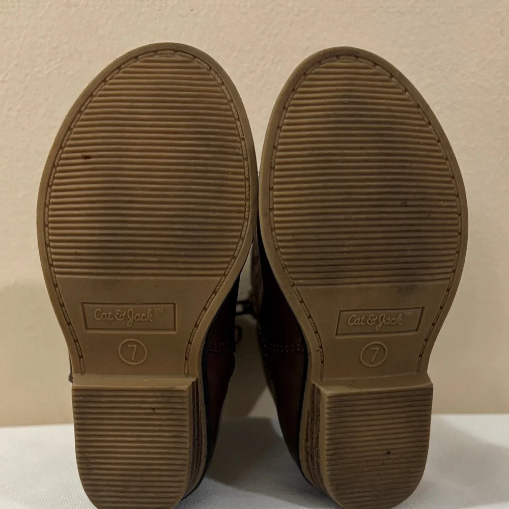 Cat & Jack Brown Girl Boots